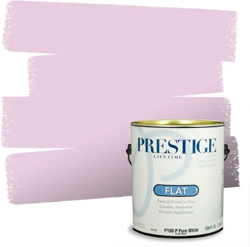 Miniatura 29 de PRESTIGE Pinturas de pintura interior e imprimación en uno, 1 galón, plano, combinación comparable de Sherwin Williams* Kimono Violet*
