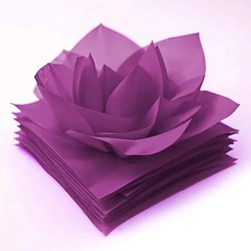 Miniatura 8 de SANZIX 150 hojas de papel de seda morado para bolsas de regalo a granel de 14 x 20 pulgadas, papel de regalo de Navidad morado para regalos, ramos