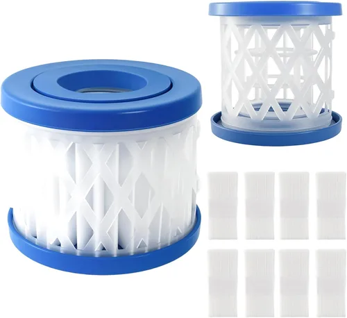 Paquete de 8 cartuchos de repuesto de filtro de spa y bañera de hidromasaje tipo VI para Lay-Z-Spa, Coleman SaluSpa 90352E 58323 90427E, cartucho de
