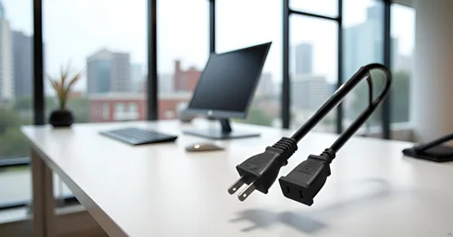 Miniatura 8 de Toptekits (0,5 m) Cable de Extensión de Alimentación USA Outlet Saver 125V 10A 2 Clavijas 2 Salidas para NEMA 5-15P a NEMA 5-15R, Bonita Extensión
