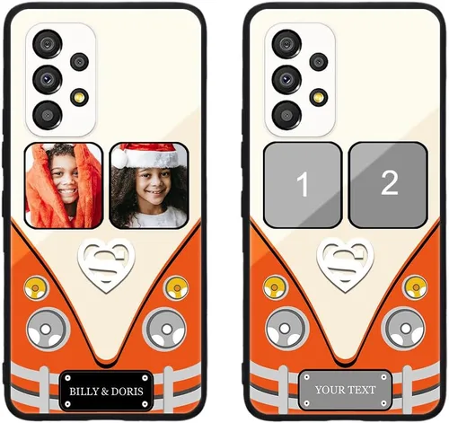 Miniatura 71 de Funda de teléfono personalizada para Samsung Galaxy S22+ / S22 Plus 5G, funda de TPU suave de vidrio templado antiarañazos personalizada con foto
