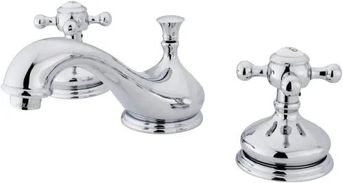 Miniatura 9 de Kingston Brass KS1167BX - Grifo de baño extendido de 8 pulgadas, latón cepillado Latón pulido