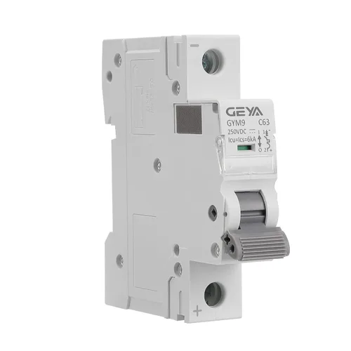 Miniatura 7 de GEYA Mini disyuntor CC, carril DIN 6KA DC MCB (1P 16A 250VDC)