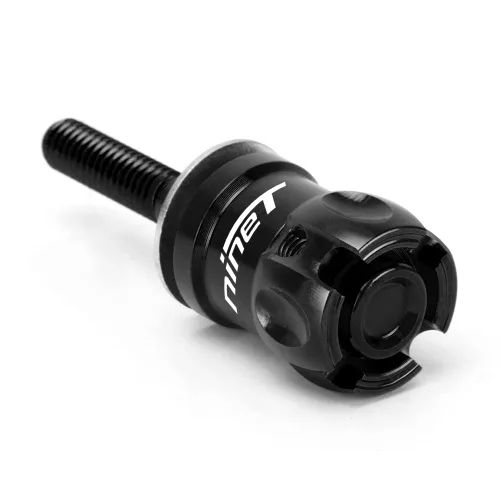 Miniatura 5 de Modeer Reemplazo de tornillo de montaje de tornillo de montaje de tornillo CNC para motocicleta CNC, sin herramientas, reemplazo de liberación Negro