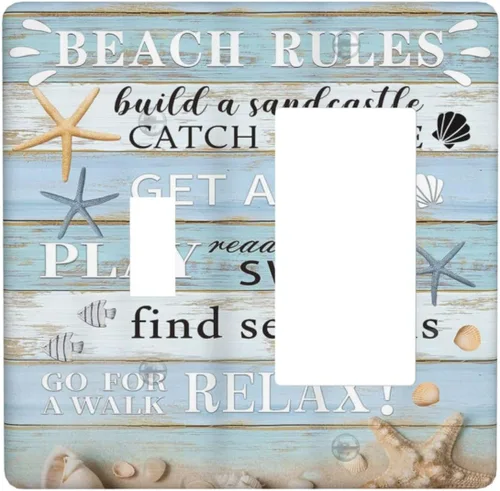 Miniatura 60 de Cubiertas Decorativas para Placas de Interruptor Abstracto Moderno de Mediados de Siglo Arco Boho Sol Dorado Hoja 1 Gang Placa de Pared Cubierta