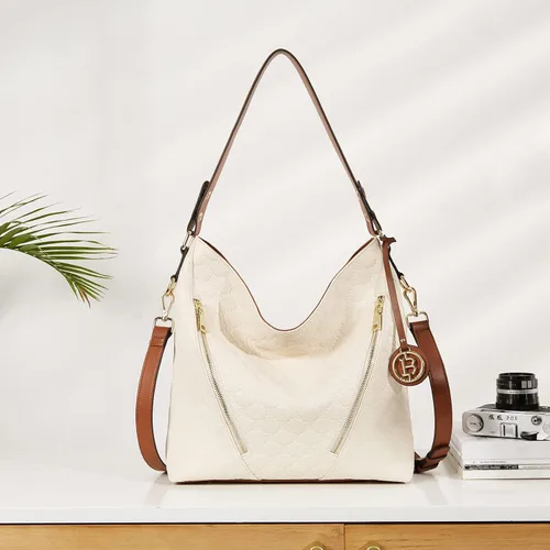 Miniatura 7 de BOSTANTEN Bolso de cuero para mujer, diseño de bolsos de hombro, Hobo