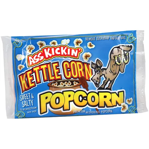 Miniatura 18 de KICKIN' Carolina Reaper - Palomitas de maíz para microondas con pimienta – Paquete de 6 – Palomitas de maíz gourmet picantes – Son una gran