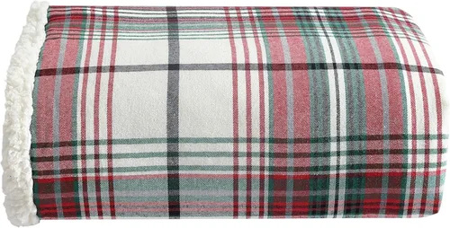 Miniatura 14 de Eddie Bauer - Manta, ropa de cama reversible de sherpa súper suave y forro polar cepillado, mantas para sofá, ideal para descansar