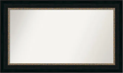 Miniatura 134 de Amanti Art Espejo personalizado, espejo de baño de bronce Milano, espejo de pared o espejo de tocador de baño sobre el fregadero