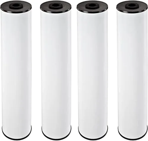 Pentair Pentek RFFE20-BB - Filtro de agua azul grande, 20 pulgadas, cartucho de repuesto de reducción de hierro de flujo radial para toda la casa,