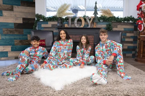 Miniatura 5 de Hooded Plush Footed Pajamas Onesie with Drop Seat for Men Women