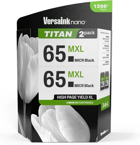 Miniatura 7 de Cartucho de tinta Nano 65 CXL Titan Tri-Color de 65 y 65 XL, funciona con Deskjet 3700 Series, Serie 2600, Serie Envy 5000