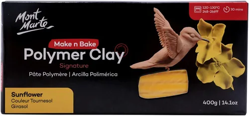 Mont Marte Make n Bake Arcilla Polimérica 14.11 oz - Girasol