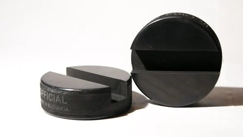 Miniatura 2 de El soporte original indestructible para teléfono de disco de hockey - El mejor soporte universal para teléfonos inteligentes. Compatible con todos
