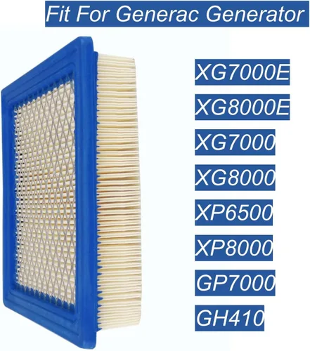 Miniatura 4 de Filtro de aire Arpisziv 073111S de repuesto compatible con motores Ge-nerac GH410 XG7000E XG8000E XG7000 XG8000 XP6500 XP8000 GP7000