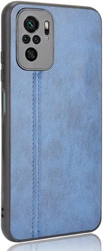 Miniatura 2 de Funda de teléfono para Xiaomi Redmi Note 10S, Funda para Xiaomi Redmi Note 10S Funda protectora de cuero PU estilo vaca, cubierta antideslizante a