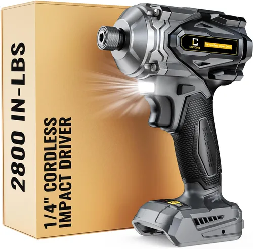 Miniatura 10 de Destornillador de impacto inalámbrico para batería de 18V de Makita, 2800 lb-in, destornillador de impacto sin escobillas con portabrocas hexagonal