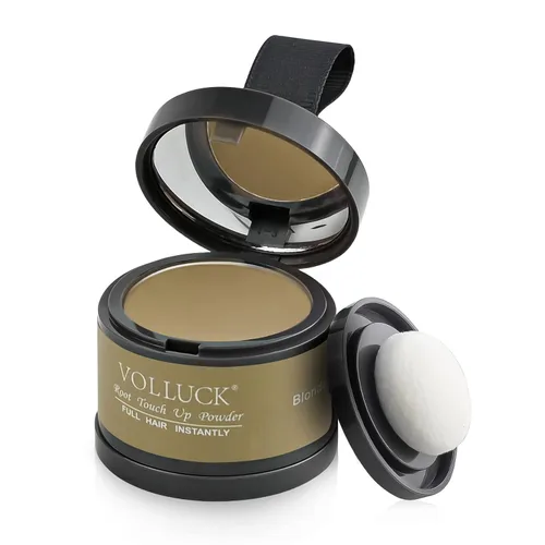 Miniatura 15 de Polvo de retoque de raíz, polvo instantáneo para la línea del cabello para áreas delgadas y cobertura de cabello gris, cobertura de raíz natural