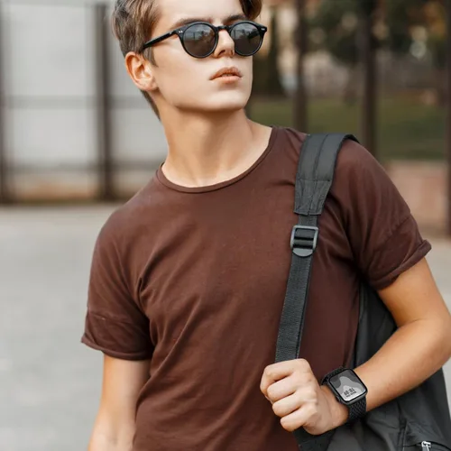 Miniatura 6 de Correa trenzada Solo Loop para Apple Watch de 40 mm, 42 mm, 41 mm, 38 mm, 44 mm, 46 mm, 45 mm Ultra/3 2 49 mm para hombres/mujeres, correa de nylon