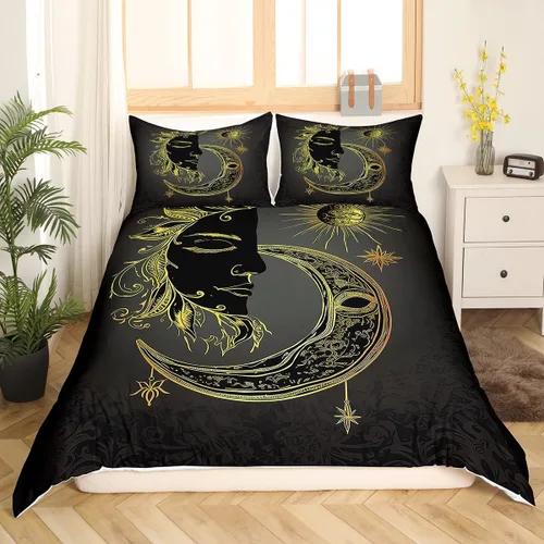 Miniatura 24 de Feelyou Buffalo Ranch - Juego de funda de edredón con diseño de bisontes norteamericanos, tamaño individual (Twin), juegos de ropa de cama