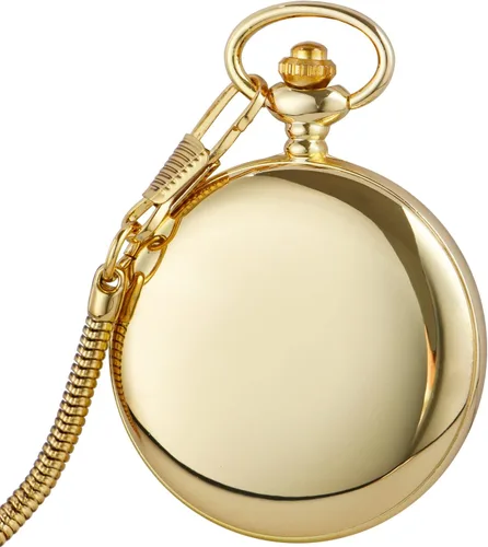 Miniatura 4 de Realpoo Father - Reloj de bolsillo de cuarzo grabado personalizado para papá, abuelo para padre y abuelo, reloj de bolsillo de cuarzo para hombre