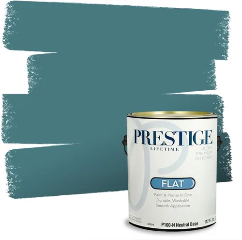 Miniatura 70 de PRESTIGE Pintura interior e imprimación en uno, azul cielo, semi-brillante, 1 galón