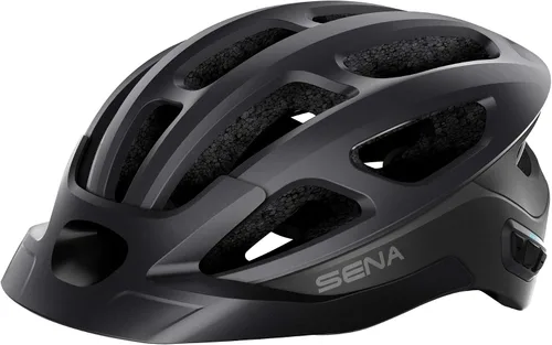 Miniatura 15 de Casco de comunicación inteligente Sena R1 / R1 EVO para ciclismo Negro mate