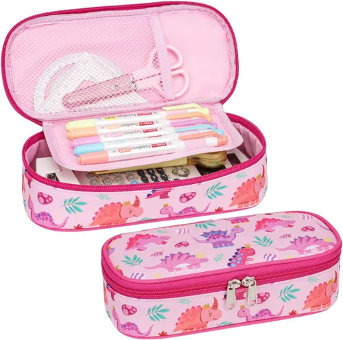 Miniatura 16 de Bagseri Pencil Case for Kids - Expandable Pencil Case for Boys Pencil Pouch Pencil Box Organizer Cute Pencil Bag for Student School, Black Football