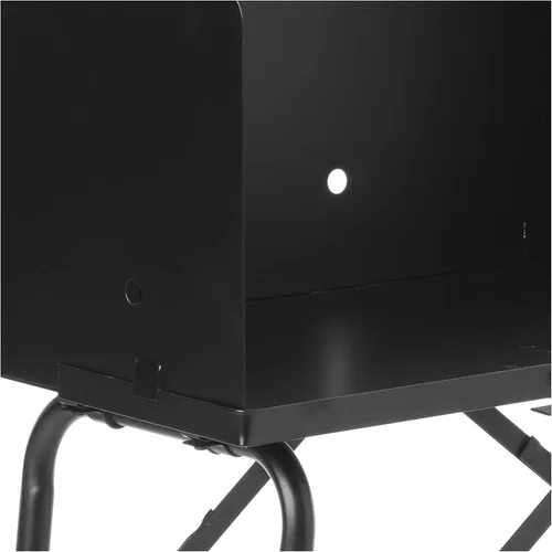 Miniatura 6 de Lodge mesa de cocina plegable de acero, para exteriores, 16 pulgadas x 32 pulgadas x 26 pulgadas, color negro