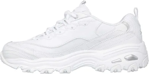 Miniatura 9 de Skechers D'lites Fresh Start - Tenis de espuma viscoelástica con cordones para mujer