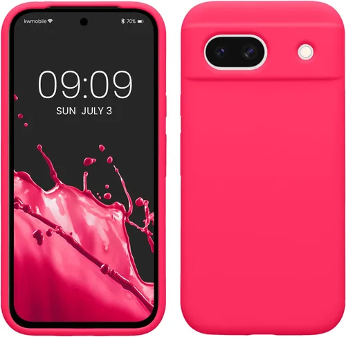 Miniatura 364 de kwmobile Funda Compatible con Google Pixel 6 Pro - Funda de Teléfono de Silicona TPU con Acabado Suave - Azul Caribe