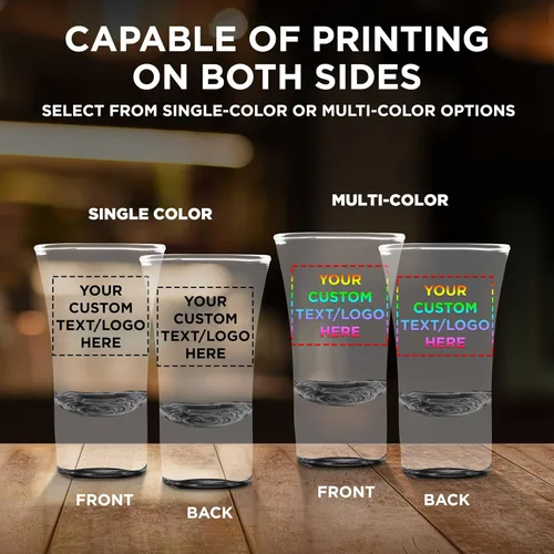 Miniatura 6 de Lord Shooter - Vasos de chupito grabados personalizados de 1.75 onzas, paquete de 10/50/100, texto personalizado, logotipo, fiesta de cumpleaños