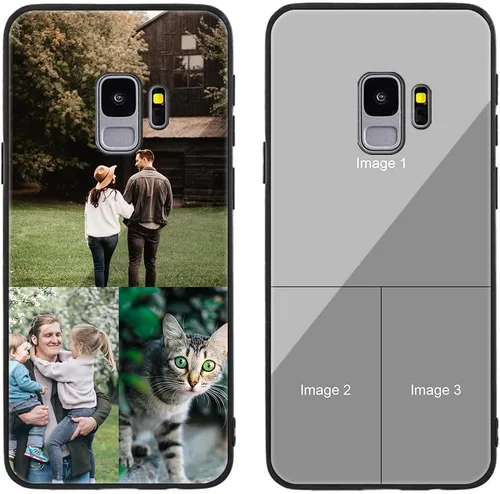 Miniatura 399 de Funda de teléfono personalizada para Samsung Galaxy S22+ / S22 Plus 5G, funda de TPU suave de vidrio templado antiarañazos personalizada con foto