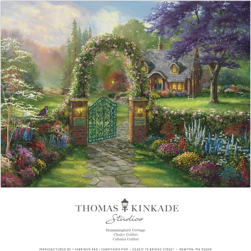 Miniatura 6 de Ceaco - Thomas Kinkade - Inspiraciones - Cabaña de colibrí - Rompecabezas de 300 piezas