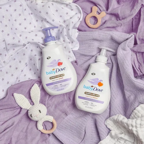 Miniatura 6 de Baby Dove Jabón Corporal para Piel Sensible de Bebé Baño Tranquilo Hidratante para un Baño Tranquilo de Bebé Hipoalergénico y Sin Lágrimas, Elimina