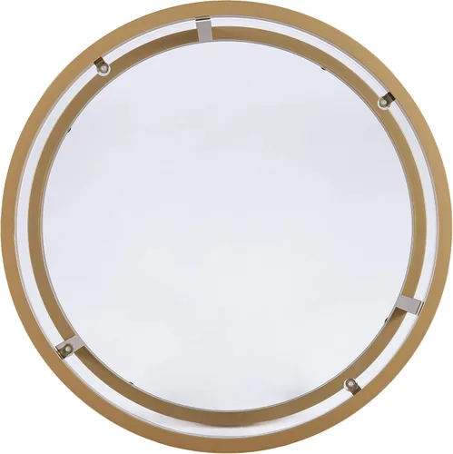 Miniatura 9 de SEI Furniture Evelyn Glam - Mesa auxiliar anidable (2 unidades), color dorado