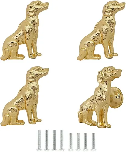 Miniatura 8 de Perillas de gabinete, pomos de cajón de metal, bonitos tiradores decorativos de metal para cocina, armario, mesita de noche, armario, puerta