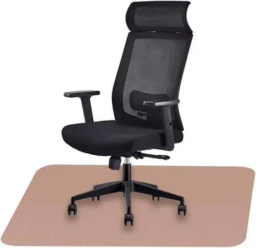Miniatura 7 de Icegrey Tapete para silla de oficina, rectangular, lavable, antideslizante, protector de suelo para suelos de madera dura y azulejos, color verde