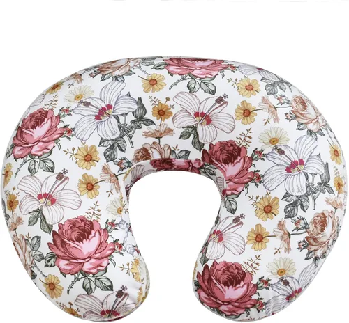 Miniatura 11 de Minky - Funda de almohada para lactancia materna, en forma de U, para bebé, niño y niña, solo funda (azul marino)