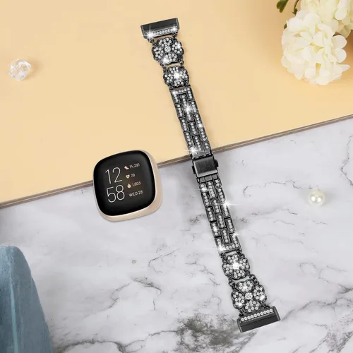 Miniatura 3 de TenCloud Correas de pulsera compatibles con Amazfit GTS 2 Mini/GTS 4 Mini/GTS 2/Bip U/Bip 3/Bip 3 Pro, banda de metal para reloj Bip 3 bandas