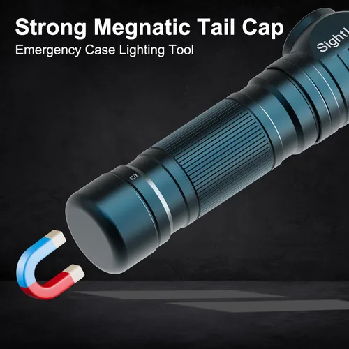 Miniatura 7 de Linterna frontal recargable – 1500 lúmenes en ángulo recto diadema LED, linterna impermeable para adultos al aire libre, camping, senderismo, pesca