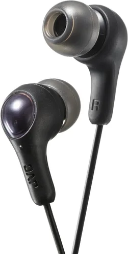 Miniatura 7 de JVC Gumy - Auriculares intraurales para oído, sonido potente, ajuste cómodo y seguro, piezas de silicona para los oídos, color negro, pequeño