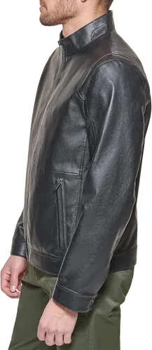 Miniatura 3 de Dockers Chaqueta Racer de cuero sintético The Dylan para hombre