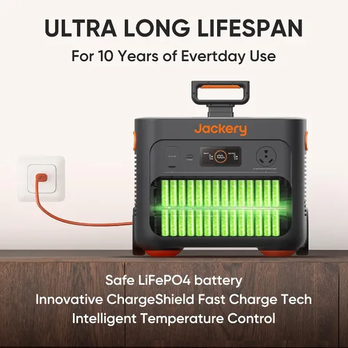 Miniatura 6 de Jackery Estación de energía portátil Explorer 2000 Plus, generador solar de 2042 Wh, compatible con panel solar para caravanas al aire libre