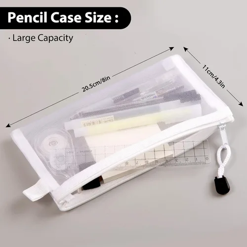 Miniatura 4 de Whaline Juego de papelería de estilo japonés de 10 piezas, bolígrafo de gel, lápiz mecánico, recambios de plomo, cinta de corrección, notas