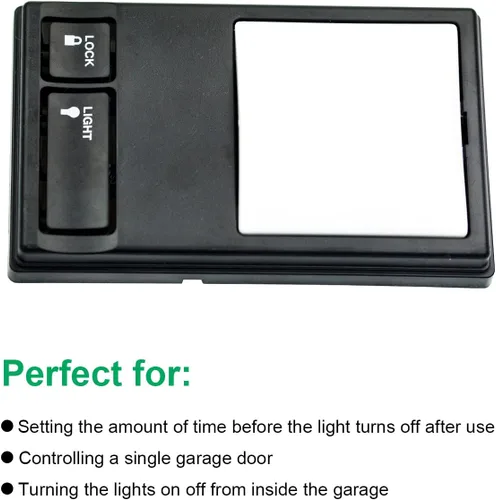Miniatura 5 de Panel de control de teclado de pared multifunción, consola de puerta de garaje multifunción montada en pared para LiftMaster 41A5273-1 78LM, 78LMC
