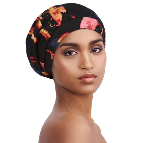 Miniatura 129 de Alnorm - Gorro con forro de satén y suave banda elástica para hombres y mujeres, talla única Se ajusta a la mayoría