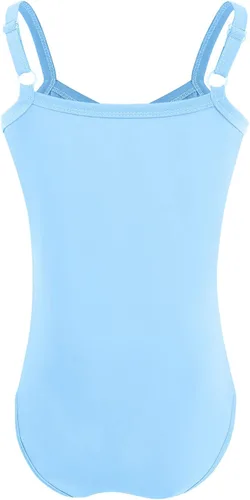 Miniatura 4 de ODASDO Leotardo de ballet con falda tutú para niñas, camisola de gimnasia, traje de entrenamiento de mariposa brillante