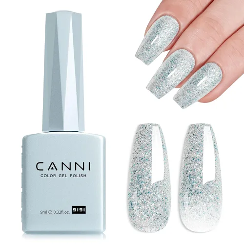 Miniatura 13 de CANNI - Esmalte de uñas en gel azul real, 1 unidad de 0.5 onzas, color azul marino, gel de cobalto oscuro profundo, para quitar el esmalte de uñas