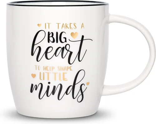 Miniatura 9 de ELEGANTPARK Regalos para Maestros para Regalos de Agradecimiento a Maestros para Mujeres Taza de Café Cumpleaños San Valentín Graduación Acción